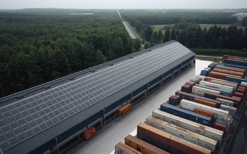 Aufdach-PV mit 175 kWp in Baden-Württemberg – Industrie