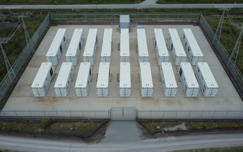 Batteriespeicher mit 560 kW in Region Hannover – Fertigung